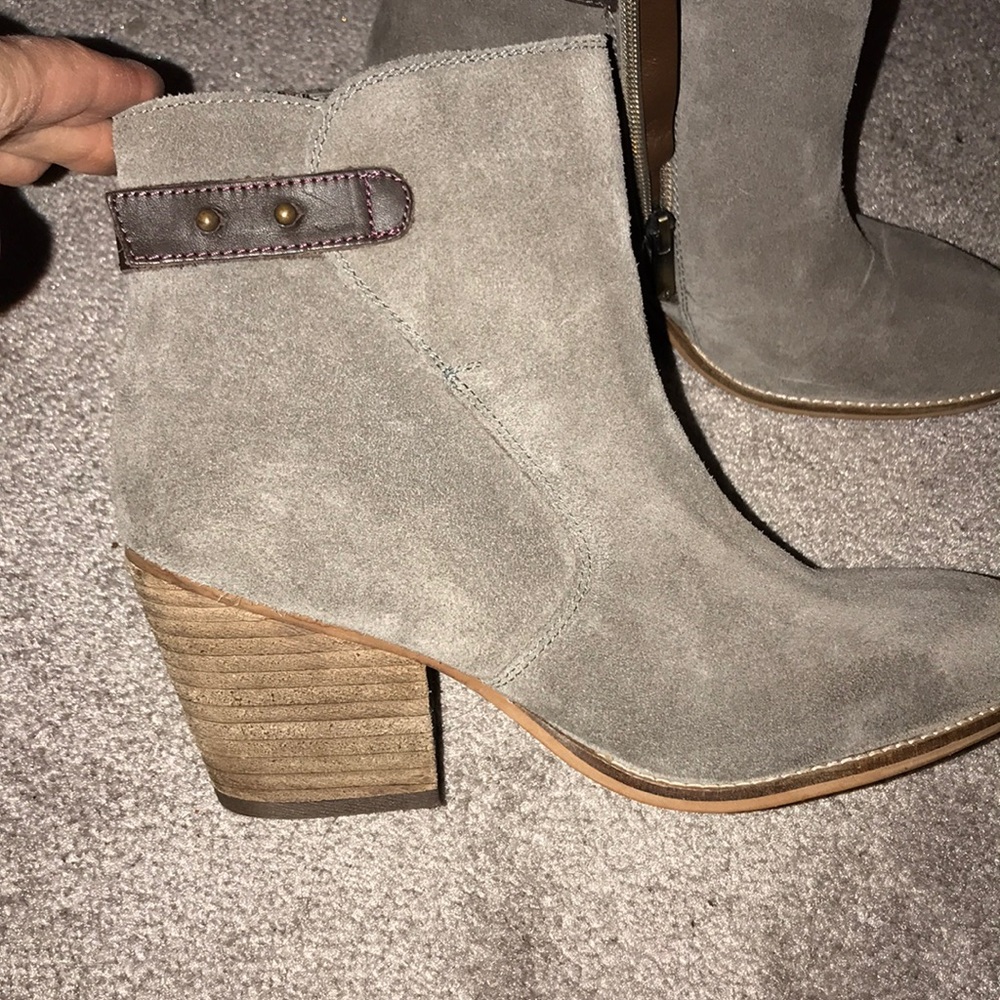 Sam Edelman gray booties - Picture 6 of 8